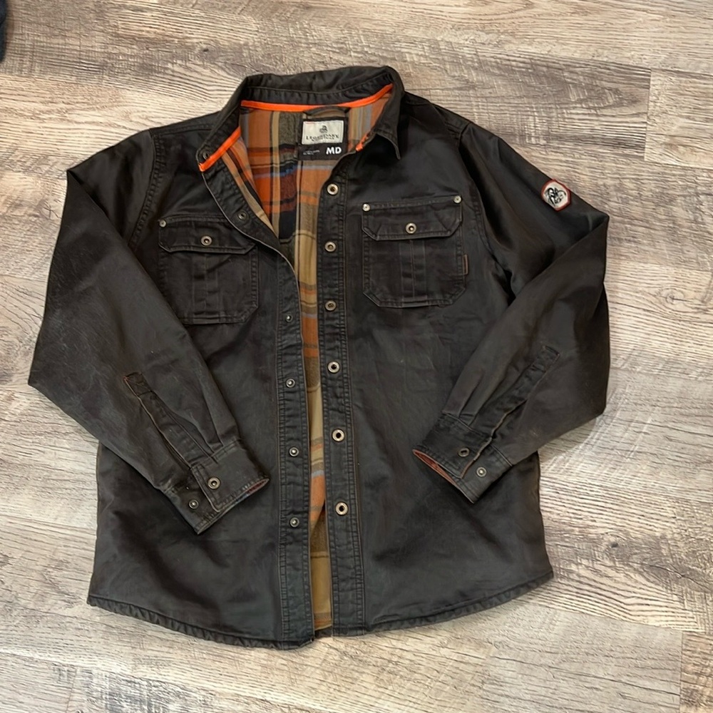 Legendary Whitetails Men's Journeyman Shirt Jacket, Flannel Lined